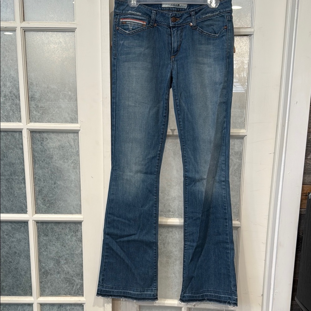 Joe's Jeans Blue Flare & Wide Leg Denim